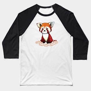 I'm A Cute Red Panda Baseball T-Shirt